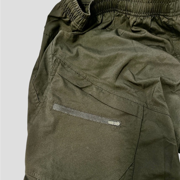 Padded Bike shorts SPOWIND Mountain bike riding men’s lined, pocket, Black NWOT - Picture 3 of 8